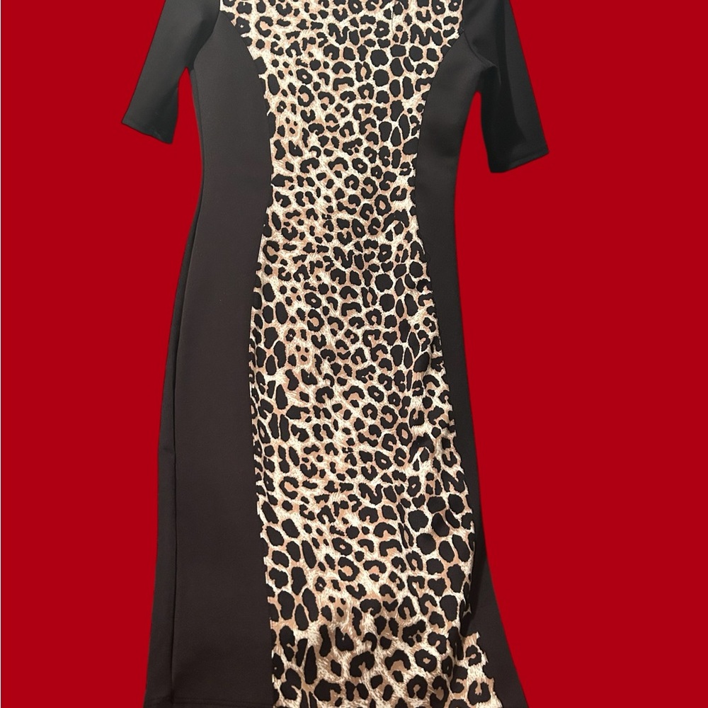 Beautiful love Jay size medium animal print dress - Picture 3 of 6